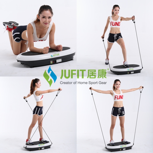 Jufit Jff018c Crazy Fit Massage with LED Screen and CE Approval Fitness Ultra Thin Vibration Machine