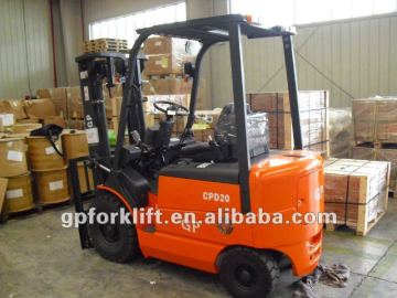 electric counterbalance forklift truck