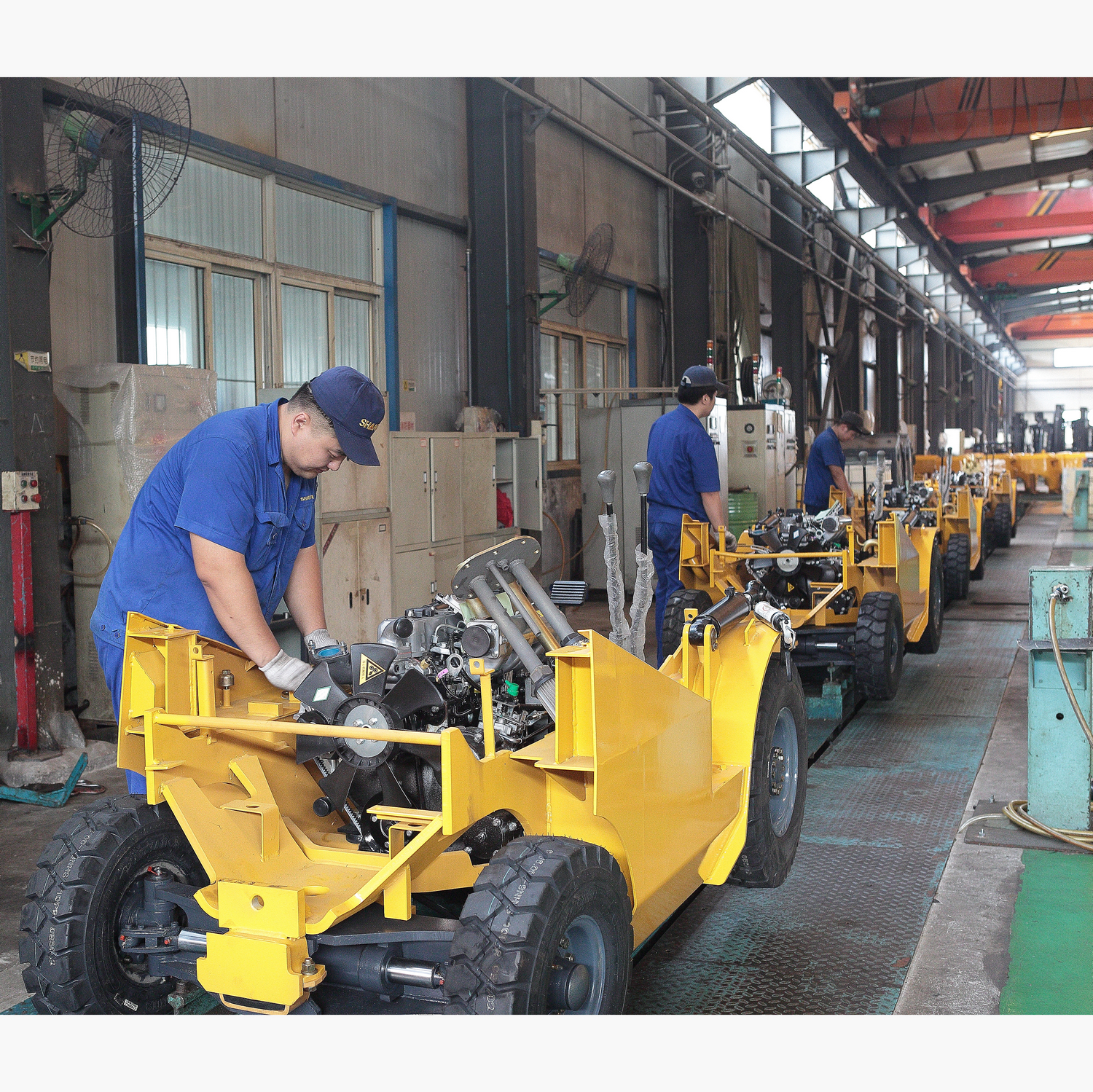 shantui forklift assembly line