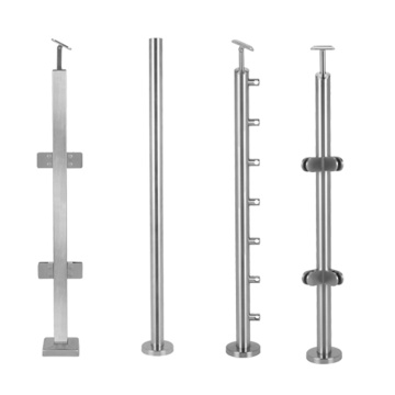 304L deck porch railing 306l cable railing post