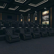 Custom 7x10 Axminster Carpet for Cinema and Luxury Stair Runners