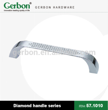 good looking T shape Zinc Alloy Crystal Handle