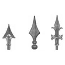 wrought iron spear points