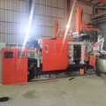 Horizontal liquid die forging machine