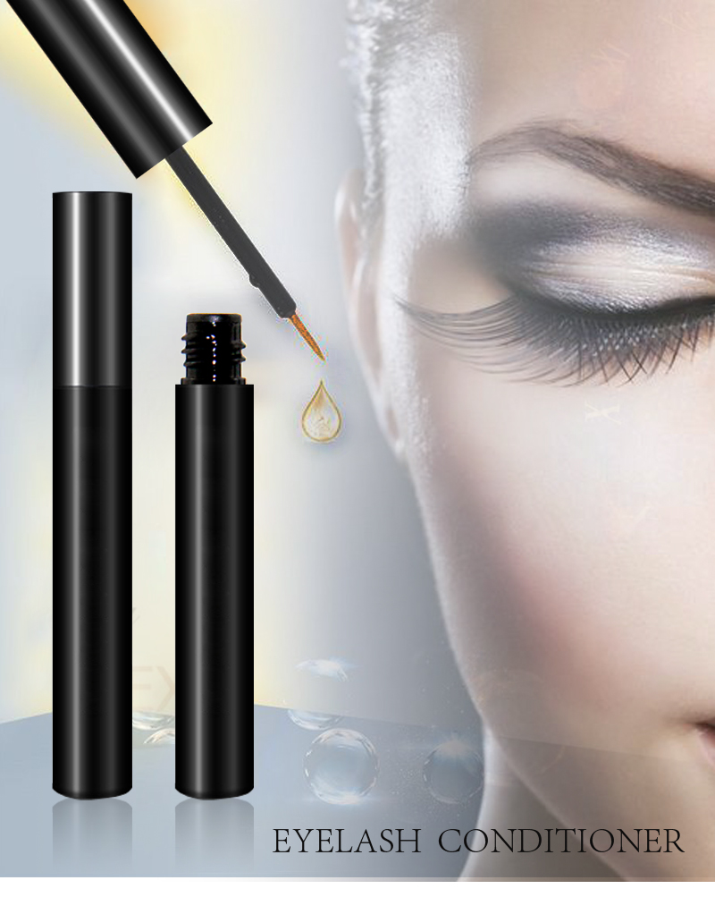 Beauty eye makeup natural clear eyelash growth liquid Safe non-stimulation private own label waterproof eyelash growth treatment