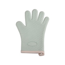 Cotton and Silicone Heat Insulating Mitts for Baking and Oven Use