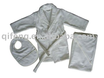 Velour Child Bath Robe
