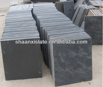 Black cheap slate flooring tile 60x90cm