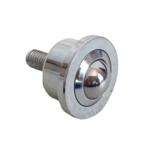 Universal Ball SP15-FL: Heavy Duty Bearing Wheel with M8 Screw and Nylon Balls