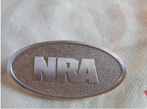 Well-made Twill Nickel Nameplate