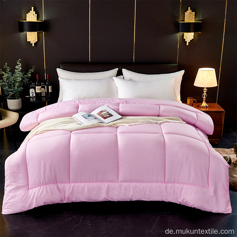 Benutzerdefinierte rosa King-Size-gebrauchte Decken