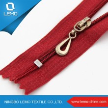 Fashion Jeans Plastic Bag Nylon Zipper For Garment