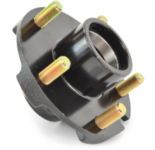 Black Painted Galvanized Coated Trailer Hub