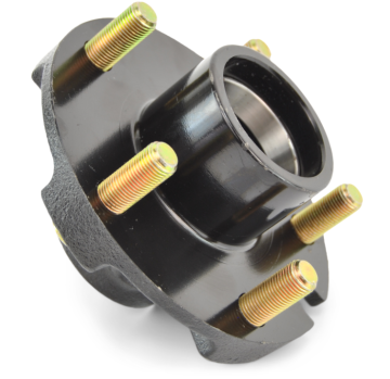 Black Painted Galvanized Coated Trailer Hub