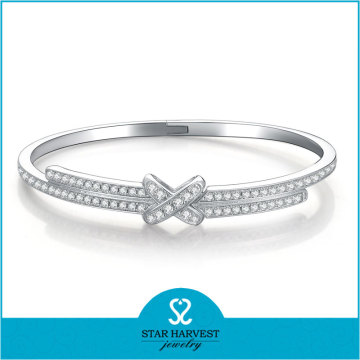 AAA cubic zircon bracelet silver 925