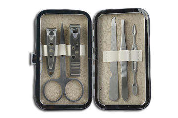 manicure set leather case small manicure kit