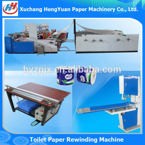 Rewinding and Perforating Type Tissue Paper Machine Manufacturer ,Toilet Roll Rewinding Machine Fully Automatic