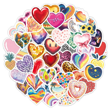 Love Cartoon Stickers for DIY Personal Items