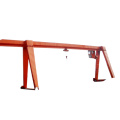 16ton chain hoist single girder gantry crane harga