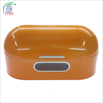 Bullet Shape Bread Box with Trasparent Window