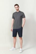 MEN'S CD YARN STAN UP COLLAR POLO GOLFER