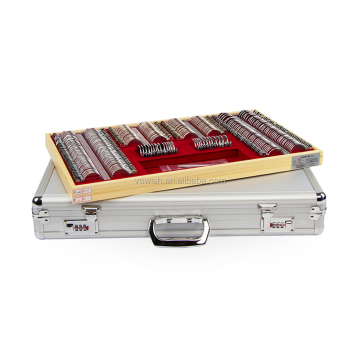 266M Trial Lens Case: High Quality Metal Rim Trial Lenses Set (266 Pieces)