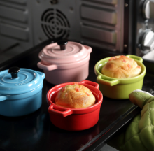 High quality colorful ceramic baking bowl