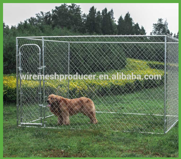 Galvanized iron fence steel dog kennels