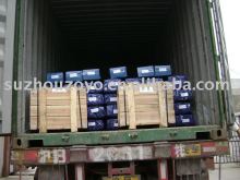 elevator rail, guide rail (in the container)