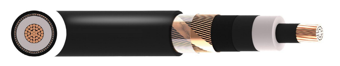 Одножильный небронированный медный проводник 19/33(36)кВ 19/33(36)kV Single Core Unarmoured Copper Conductor