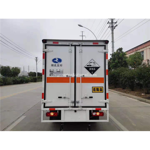 4x2 Delivery Cargo Van Truck สำหรับสินค้าอันตราย