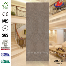 Smooth Surface Natural Padouk HDF Door Skin