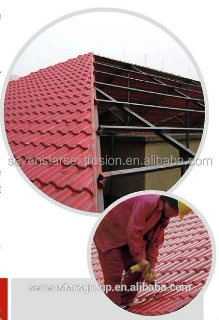 High Quality Pvc Corrugated Roof Sheet machine