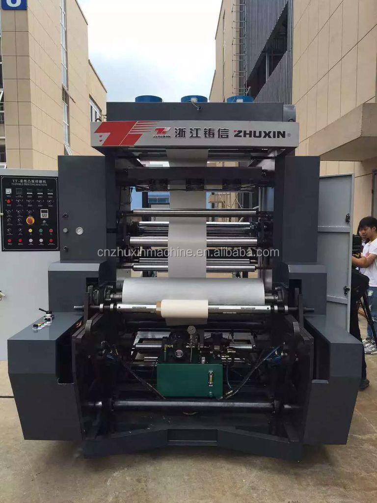 Zhuxin brand 6 Color High Speed Flexo Printing Machine