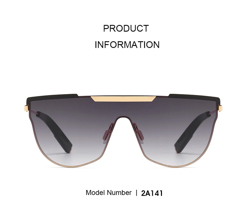 Luxury Quality Designer UV400 Metal Sunglasses