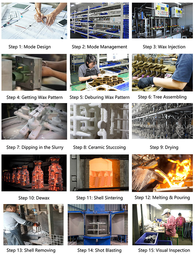 ASTM DIN Standard Custom Made Low Pressure Casting Parts General Industrial Equipment Components
