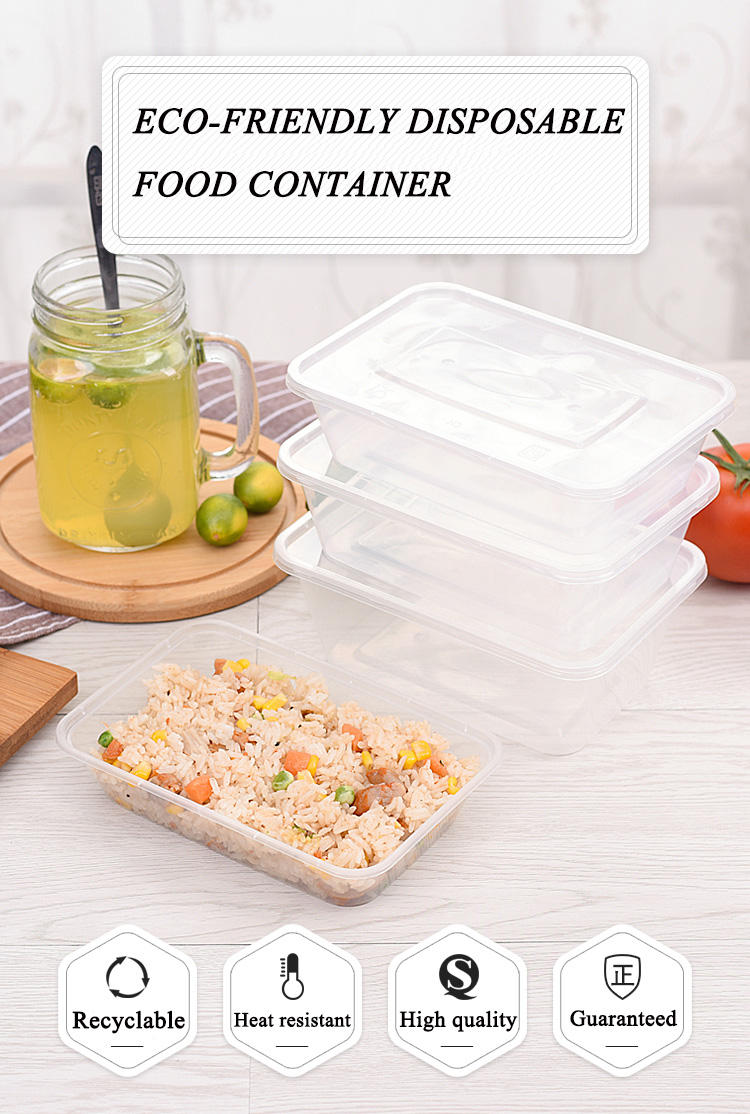 One Compartment Food Storage Containers with Lids