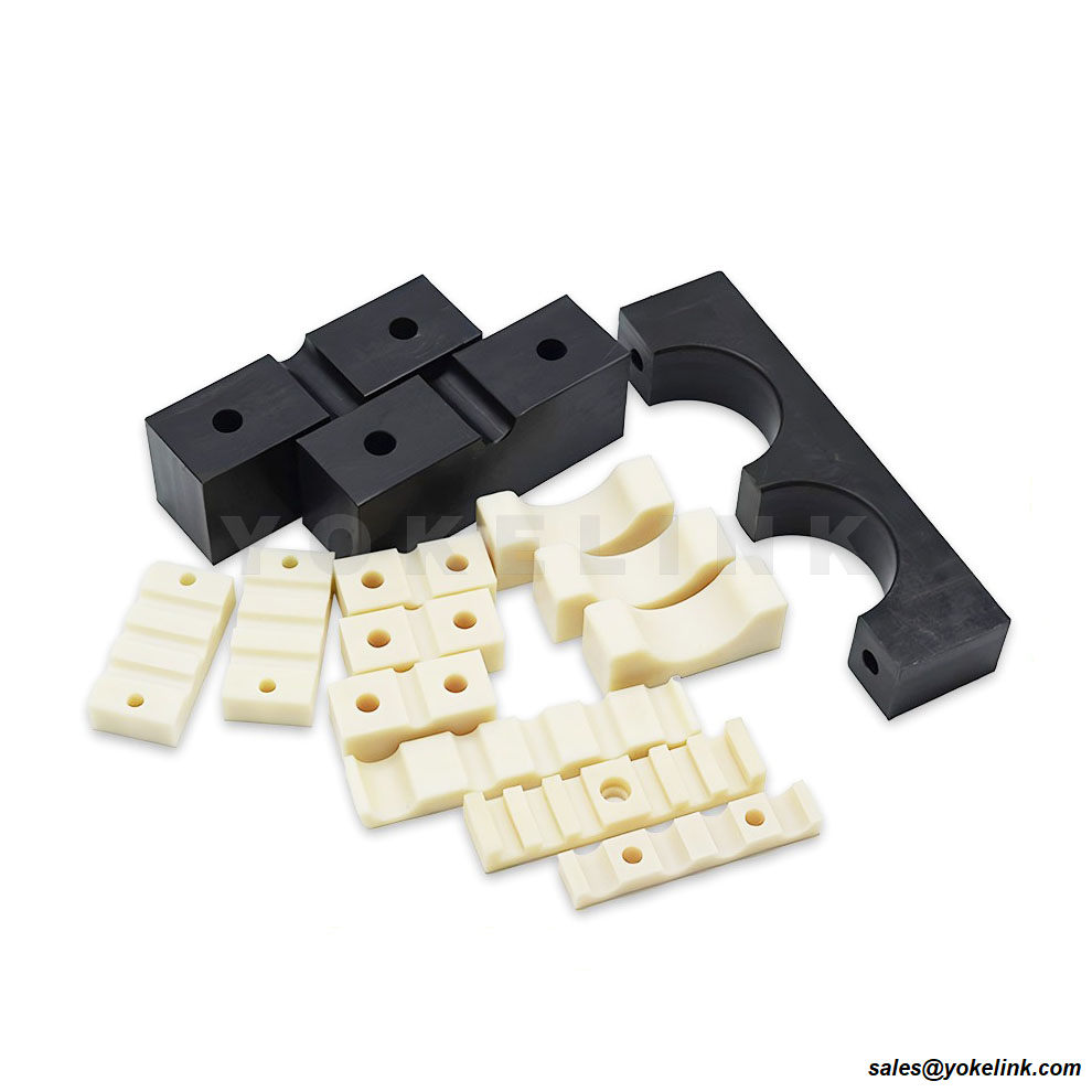 Egyedi megmunkálású UHMW PE alkatrészek Megmunkált alkatrészek (6) Custom-machined UHMW PE components Machined Parts (6)