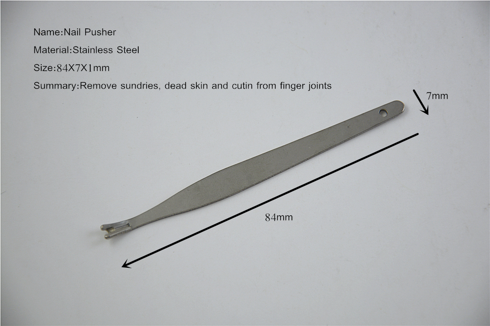 Металлический толкатель для ногтей Metal Nail Pusher