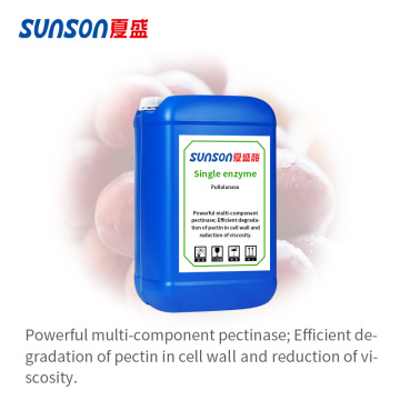 Pectinase -enzym voor sap verduidelijking Sunson PEC60