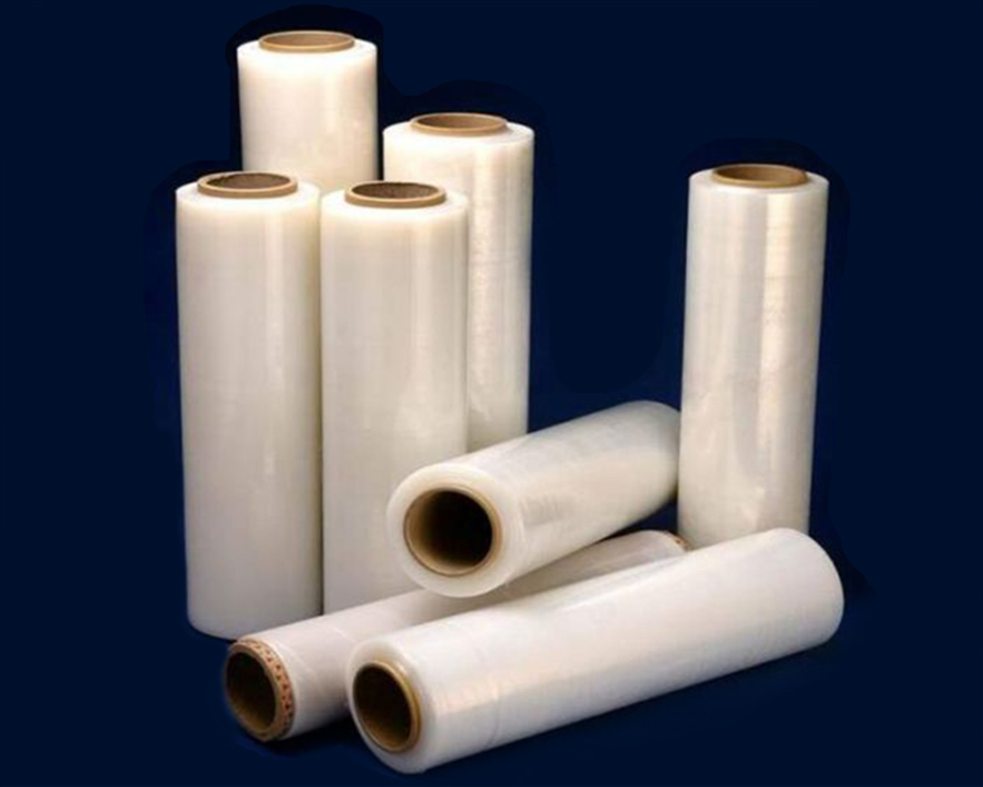 Transparent Plastic Stretch Film on Roll