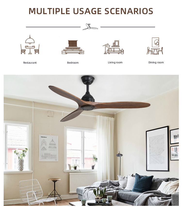 ceiling fan wood