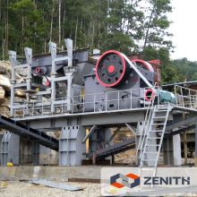 China Jaw Crusher for Secondary Boron Stone Crushing