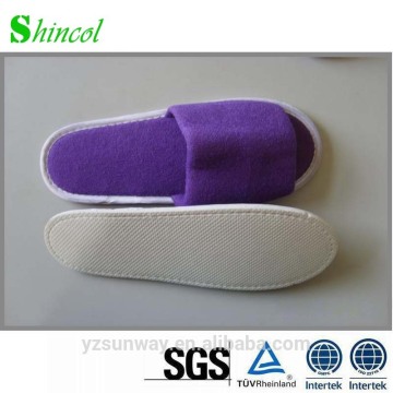 hotel coral fleece slipper personlized hotel slipper