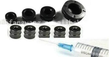 rubber syringe piston seal