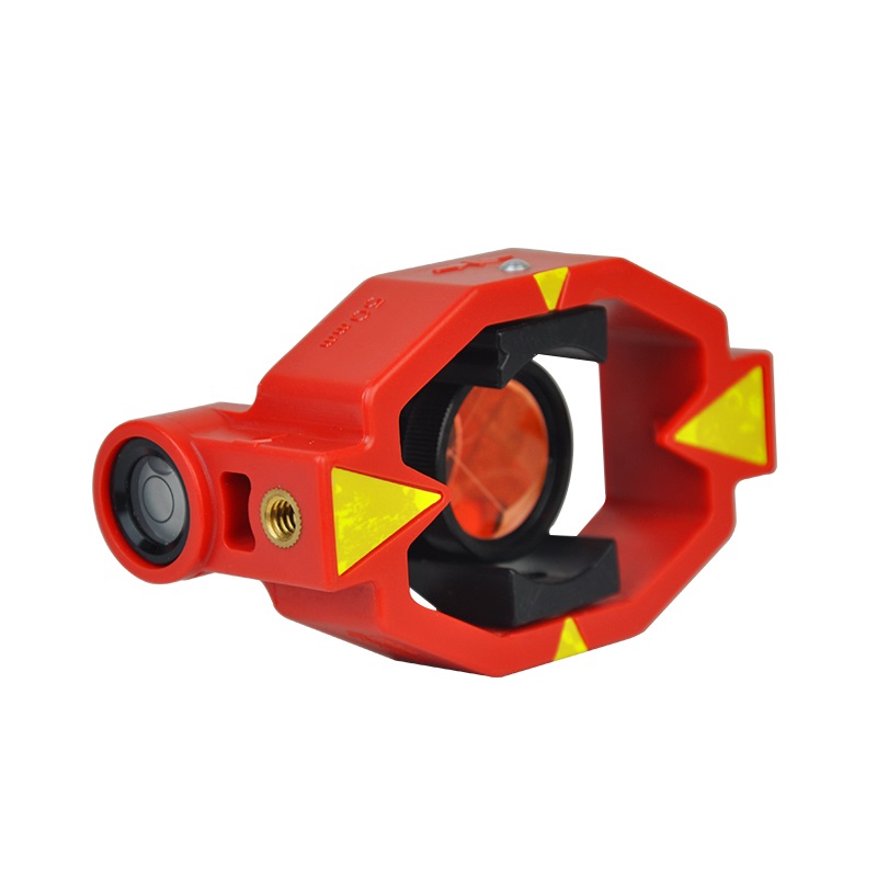 High accuracy mini prism with 4 poles for total station optical prism surveying
