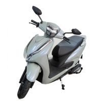 city electric scooter with lights