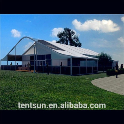 prefab security and reliable large metal frame outdoor glass garden wedding canopy                        
                                                                                Supplier's Choice