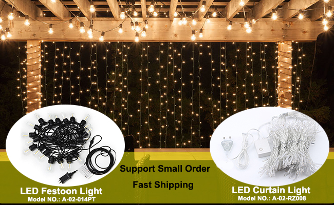 IP65 waterproof garden tree edison S14 filament bulb connectable decorative covers outfit LED string light