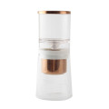 Copper lid glass Cold brew coffee maker